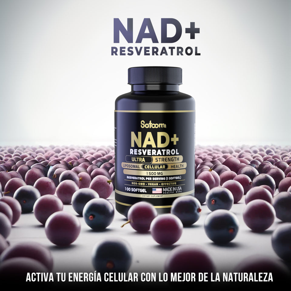 NAD+ Y RESVERATROL BLACK
