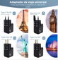 Cargador De Viaje Universal Compatible Con Más De 200 Países