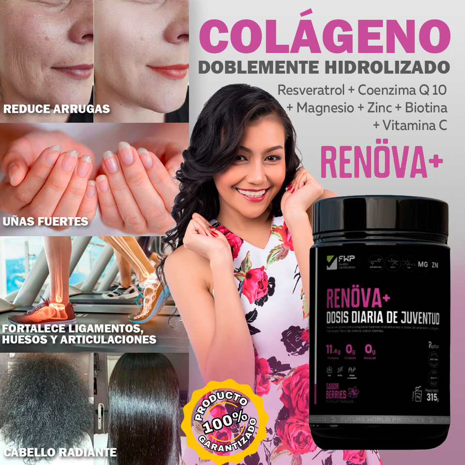 COLAGENO RENÖVA+ DOSIS DIARIA DE JUVENTUD 315g