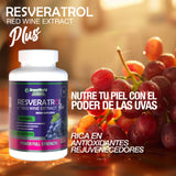 RESVERATROL REJUVENECIMIENTO 1600 MG (100 Cápsulas)