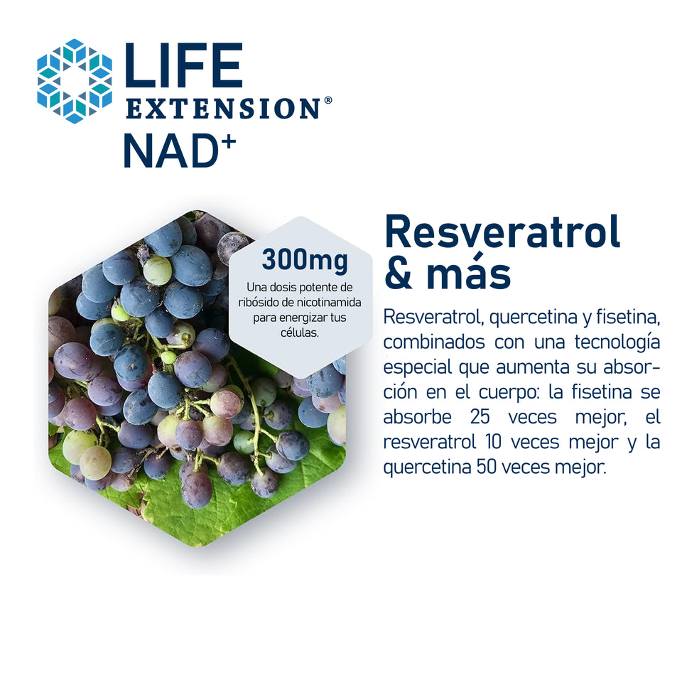 NAD+ Life Extension - RESVERATROL
